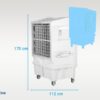 Climatiseur Split mobile B7674 RAFY 350 - PURLINE