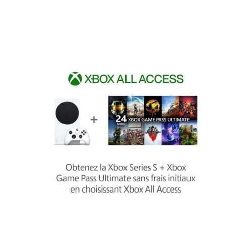 Console microsoft xbox series s blanc1 Console microsoft xbox series s blanc