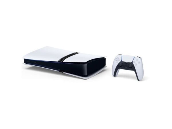 Console sony playstation 5 pro ps5 pro (cfi-7021) 2 to avec manette dualsense blanche et jeu ea sports fc 26