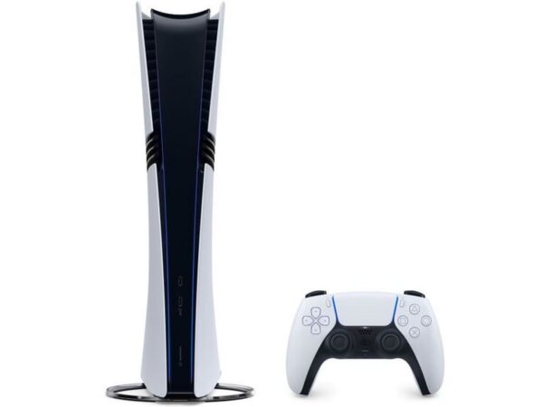 Console sony playstation 5 pro ps5 pro (cfi-7021) 2 to avec manette dualsense blanche et jeu ea sports fc 26