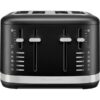 Grille pain 2 fente(s) KITCHENAID 5KMT4109EBM - Noir