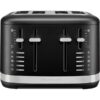 Grille pain 2 fente(s) KITCHENAID 5KMT4109EBM - Noir