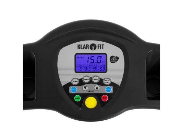Klarfit pacemaker x3 - tapis de course électrique pliable- 12 programmes d'entraînement- vitesse de 0,8 à 12 kmh - noir5 Klarfit pacemaker x3 - tapis de course électrique pliable- 12 programmes d'entraînement- vitesse de 0,8 à 12 kmh - noir