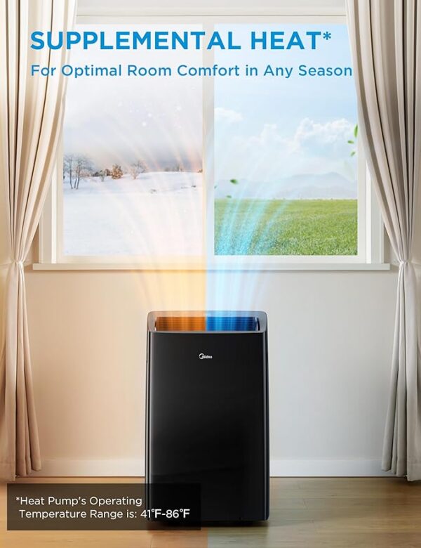 Midea MAP14HS1TBL-A Climatiseur mobile2 Midea MAP14HS1TBL-A Climatiseur mobile